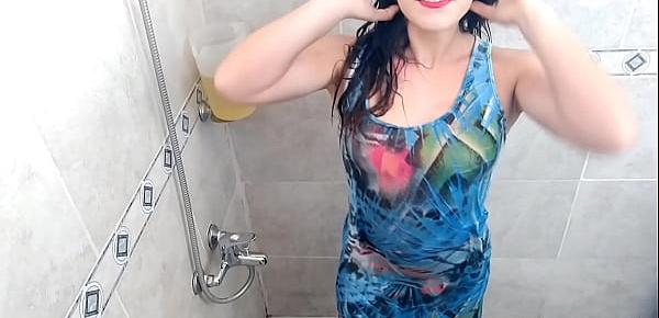  pee bath mine and my stepfather with more than 4 liters -RED VIDEO COMPLETE-